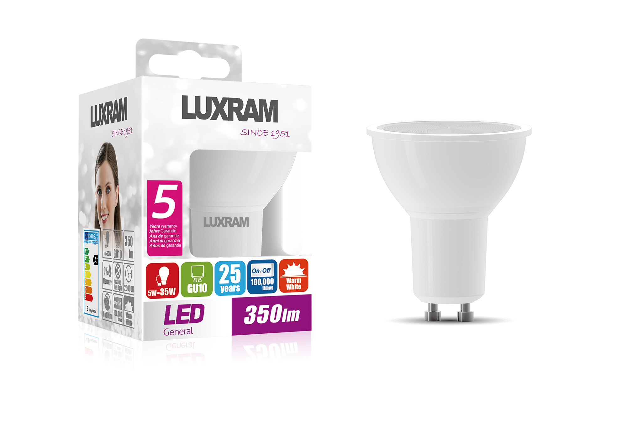 Focus LED LED Lamps Luxram Spot Lamps